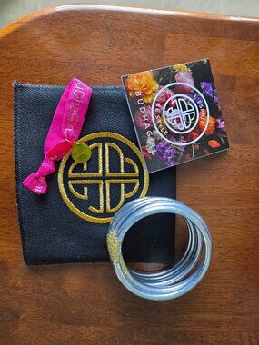 Budhagirl silver bangles